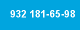 932 181-65-98 932 181-65-98